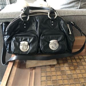 Marc Jacobs Black Leather Bag EUC